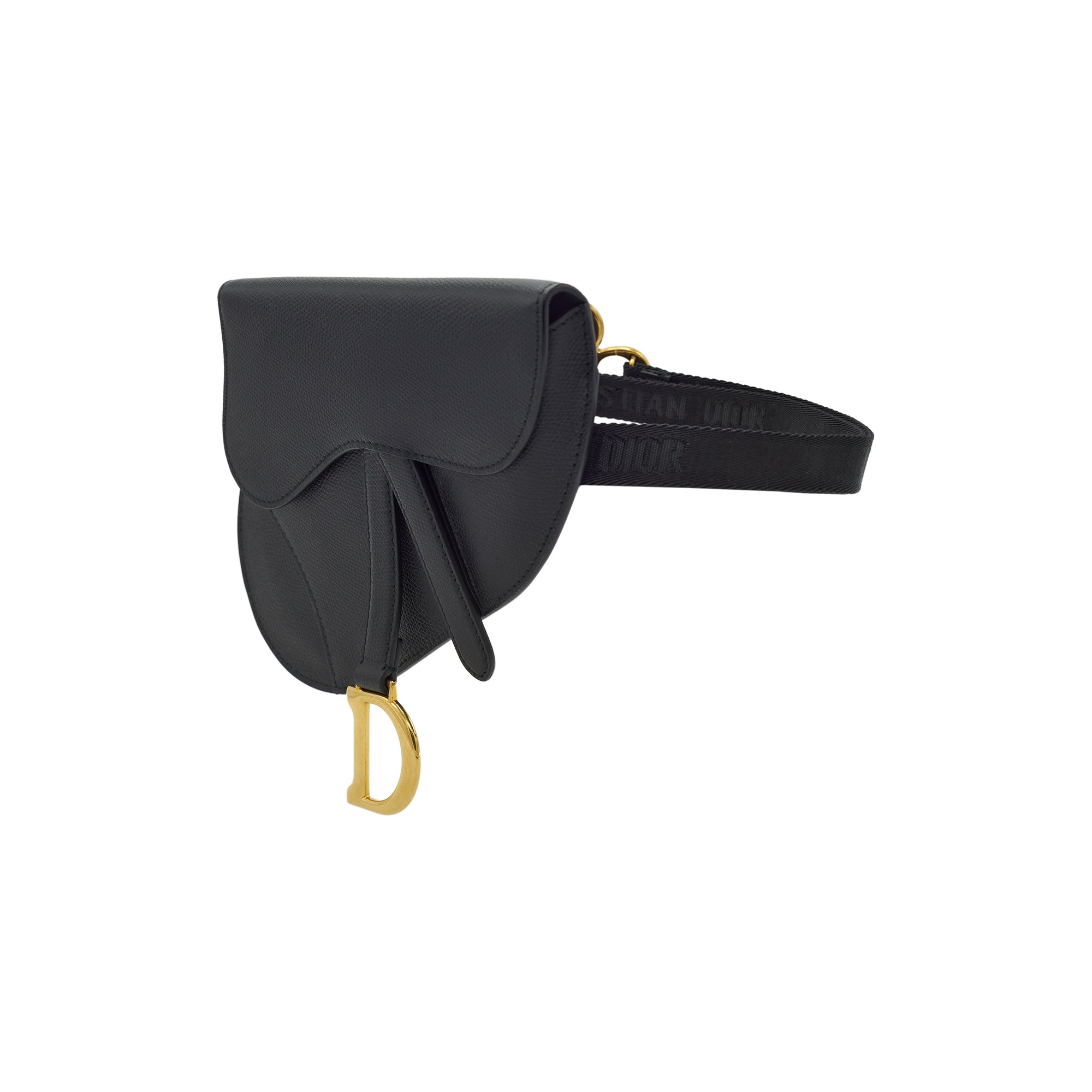 Dior Saddle Belt Bag in Black