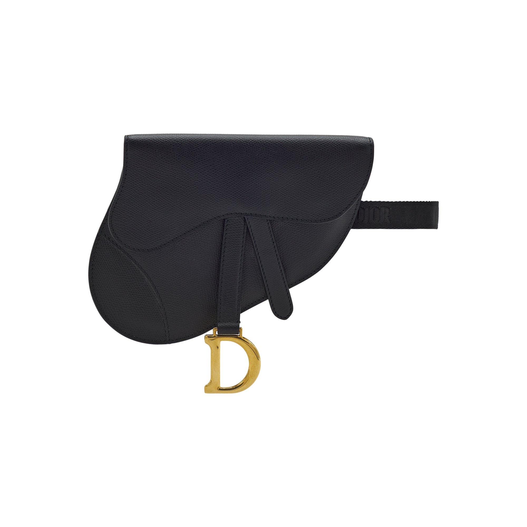 Dior Saddle Belt Bag in Black