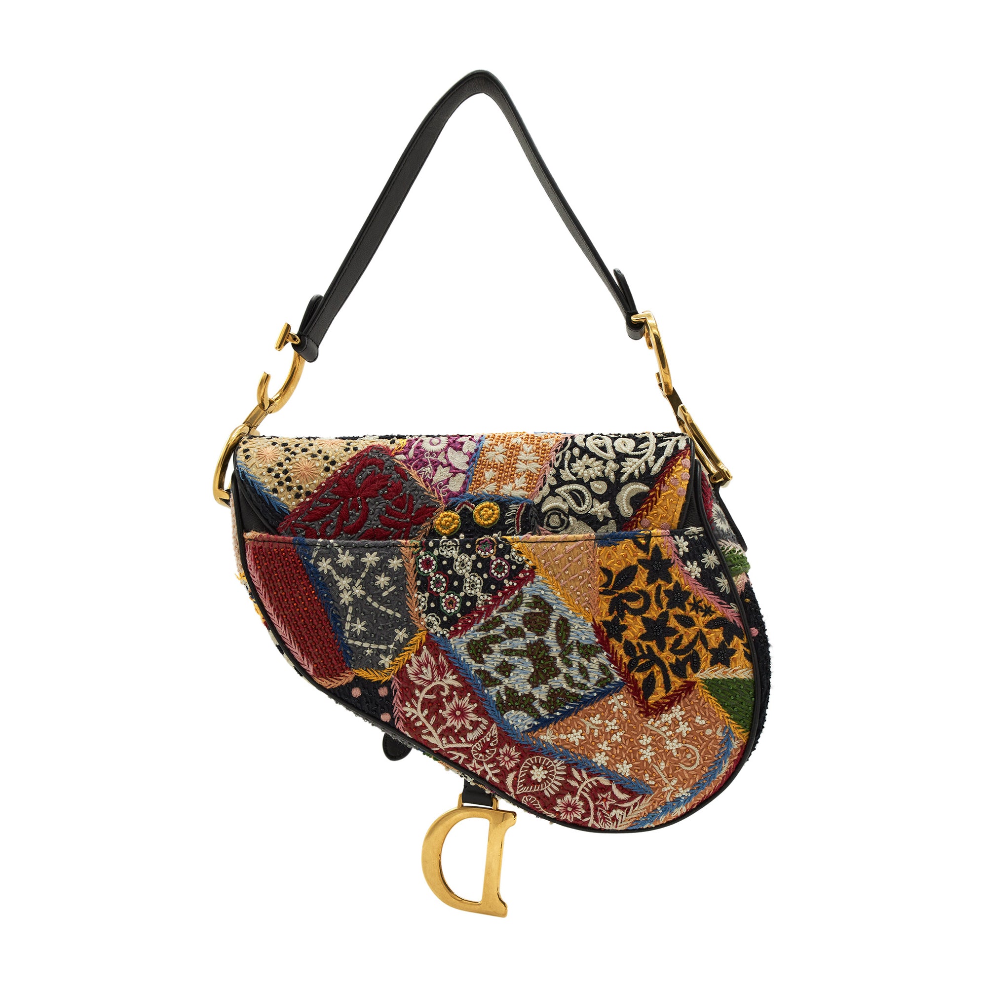 Dior Saddle Cloth Handbag