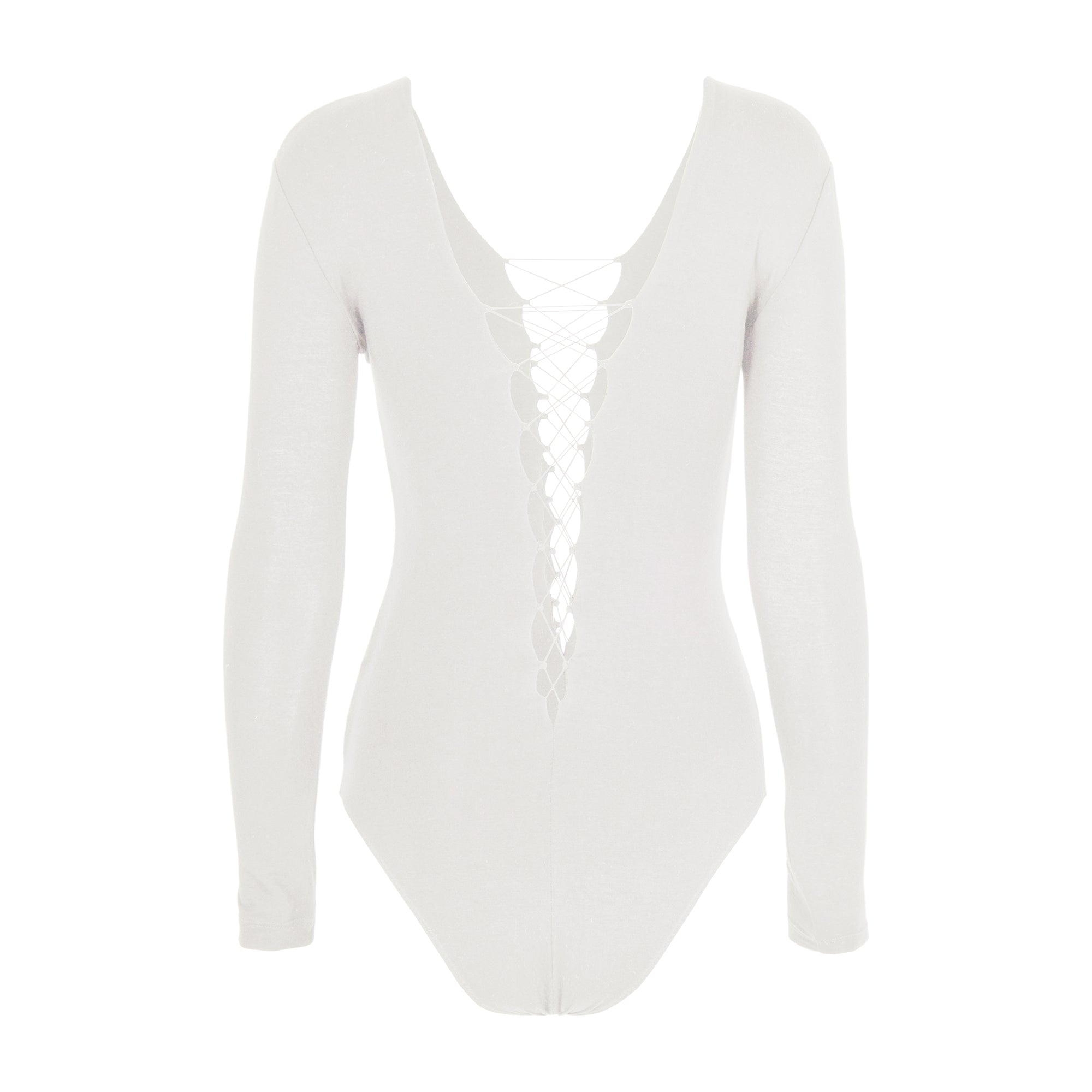 Alexander Wang Laced-Up Bodysuit