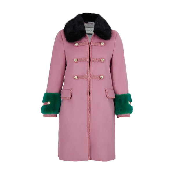 【半額】 - Coat Fur Pink Gucci Dream Pevida Sira by Closet ジャケット・アウター