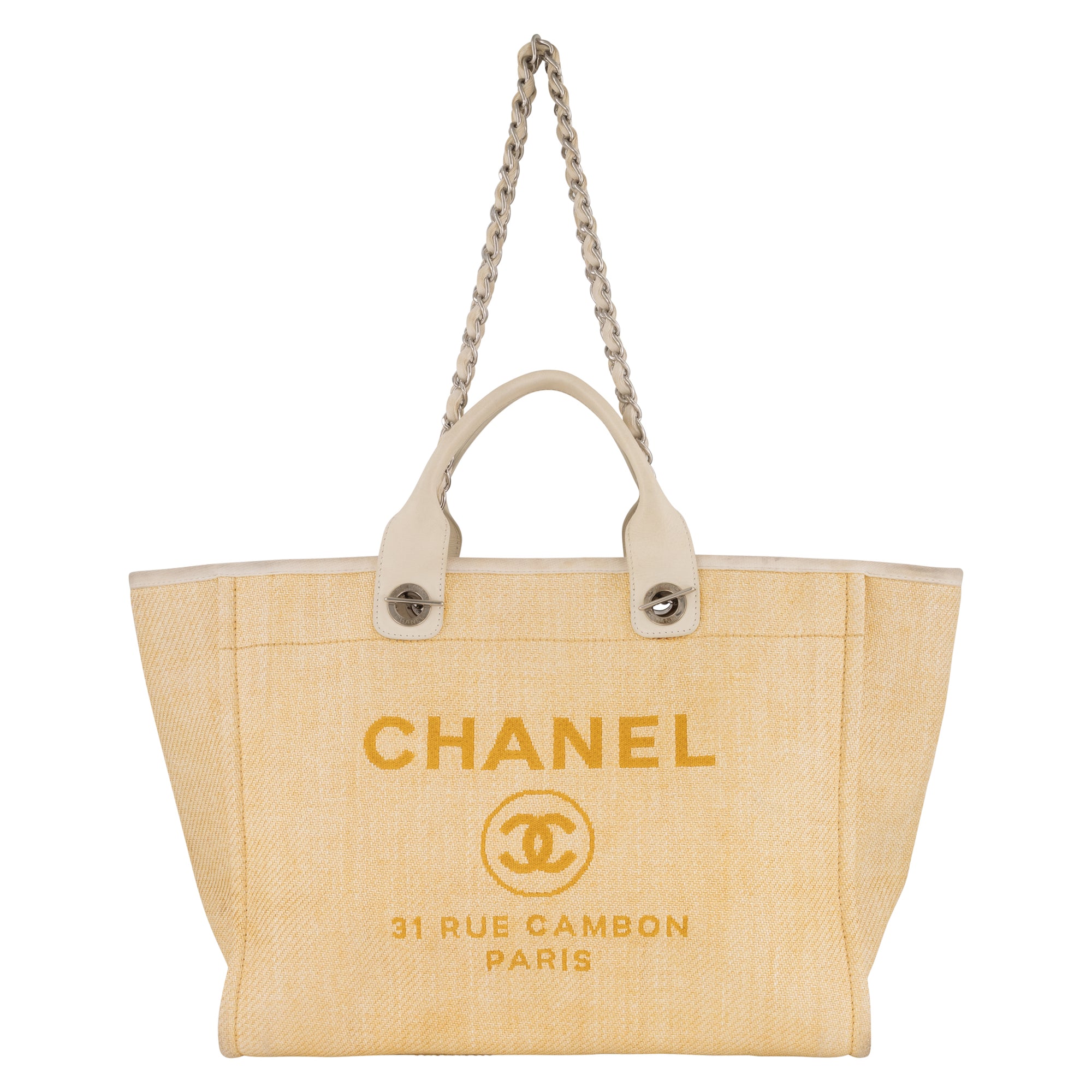 Chanel Deauville Raffia tote bag - Dream Closet by Sira Pevida