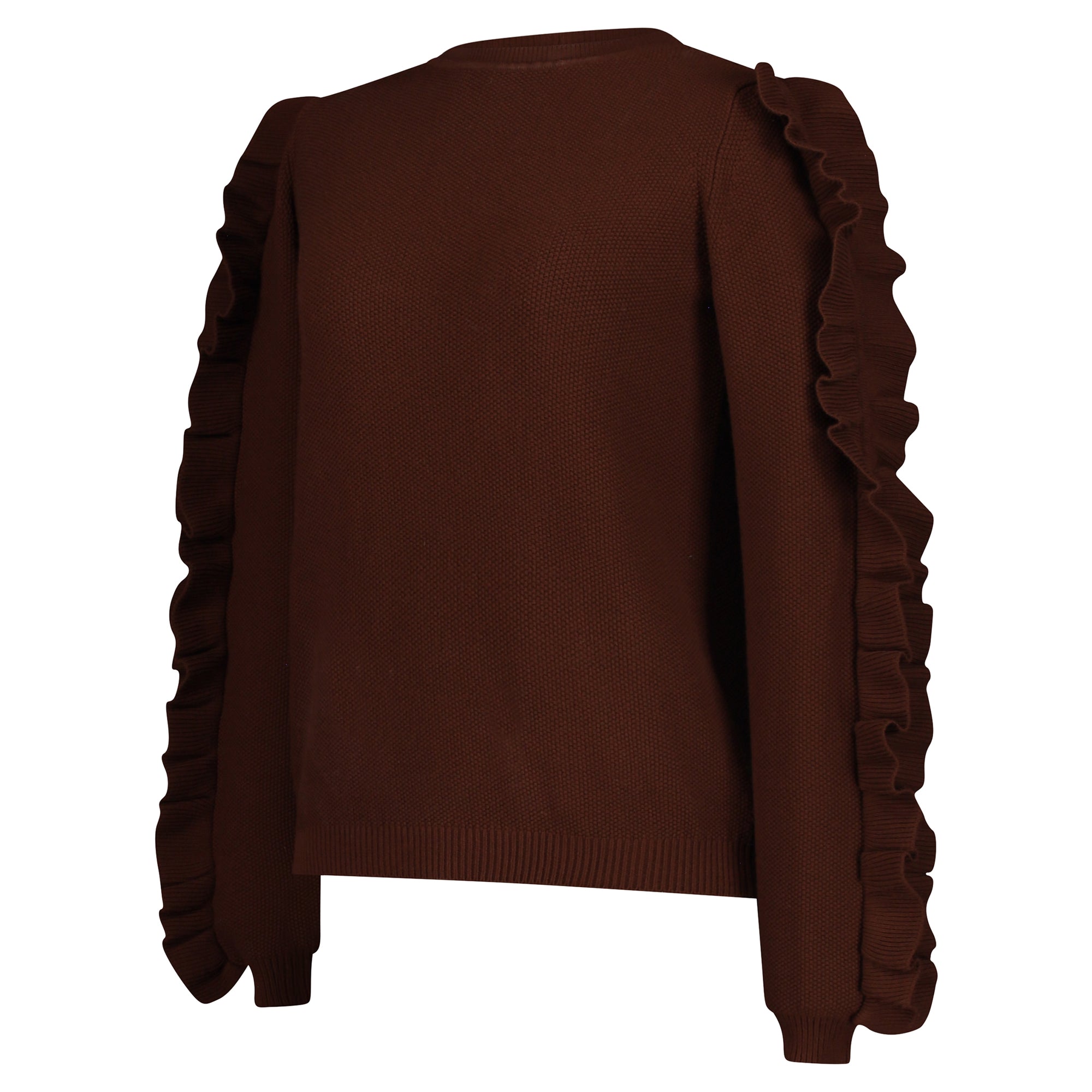 Max Mara Sweater with Ruffle-detailed Sleeves
