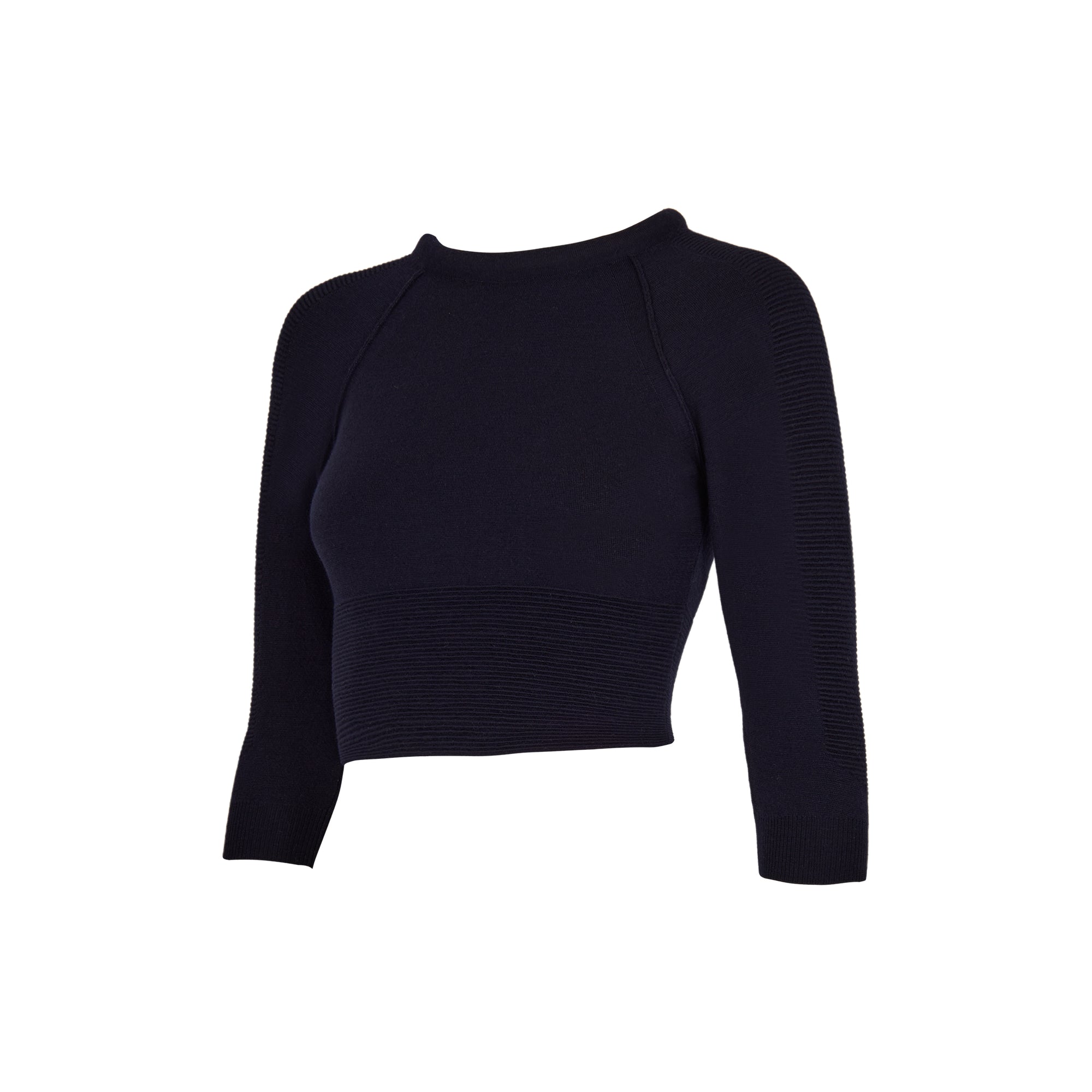 Alexander McQueen Blue Short Sweater