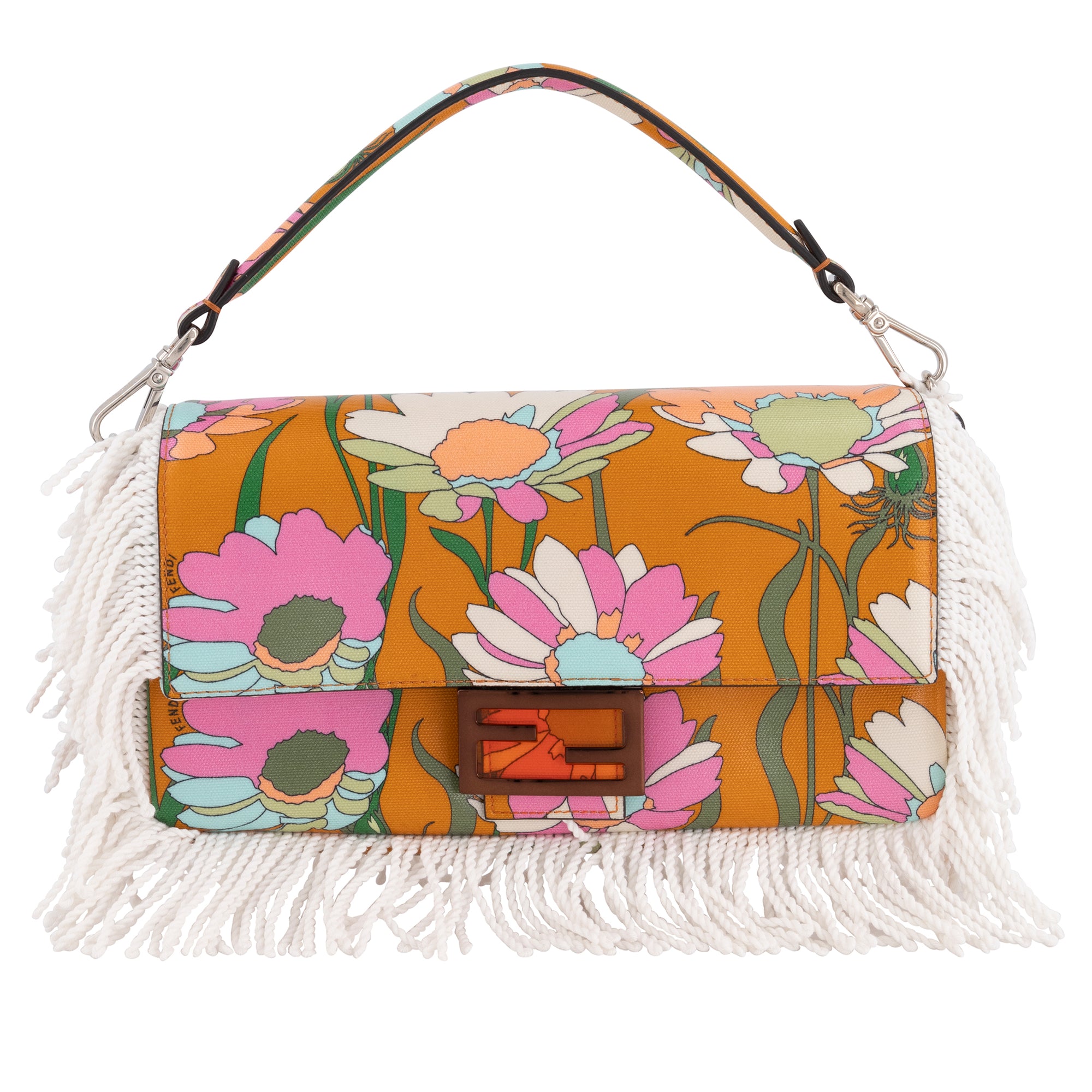 Fendi Baguette Bag Flowers Canvas - Dream Closet by Sira Pevida