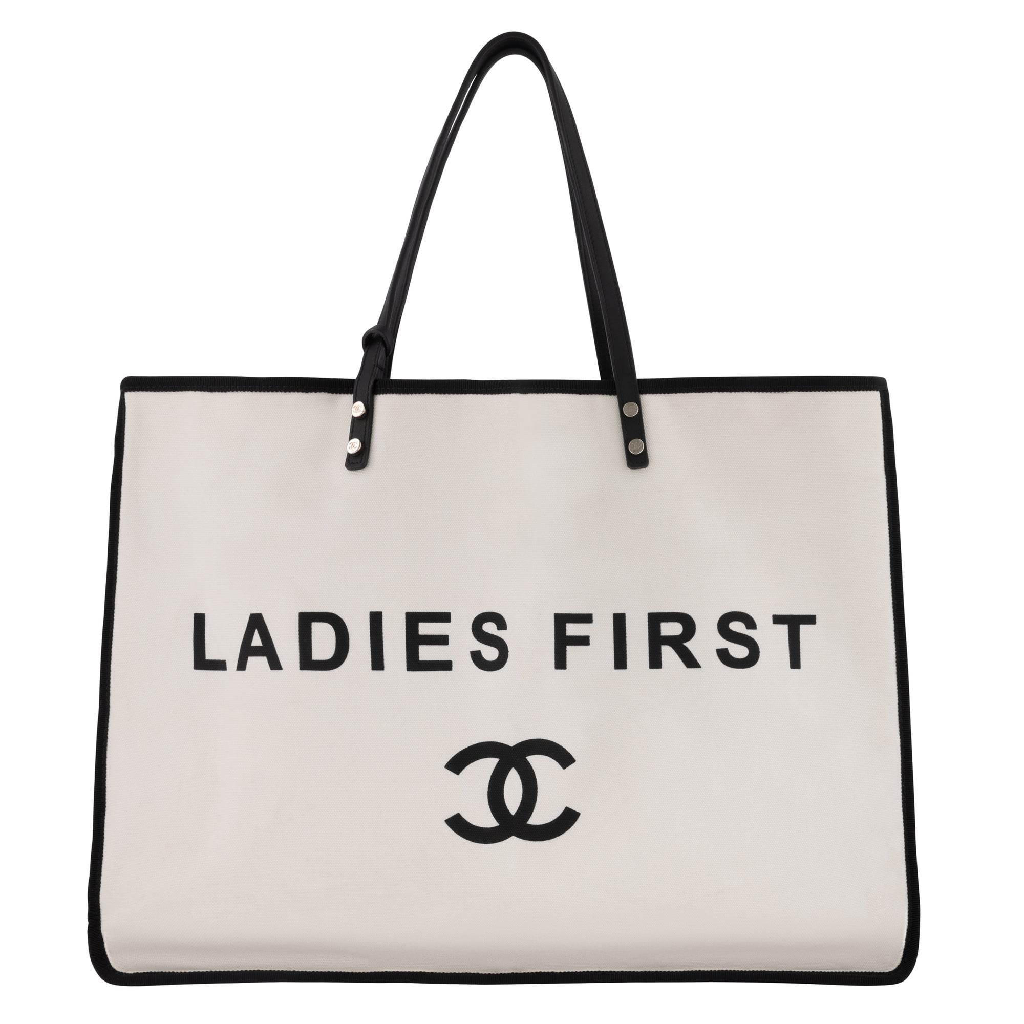 Chanel Large Ladies First Shopping Tote