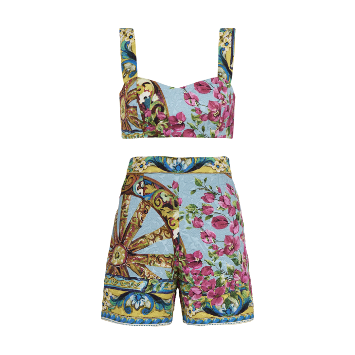 Dolce and gabbana two piece short set Clearance