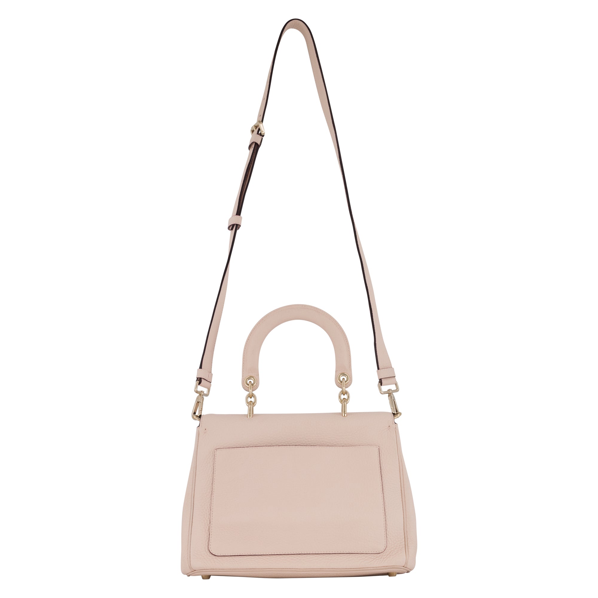 Dior Powder Pink Leather Mini Be Dior Top Handle Bag - Dream Closet by Sira  Pevida