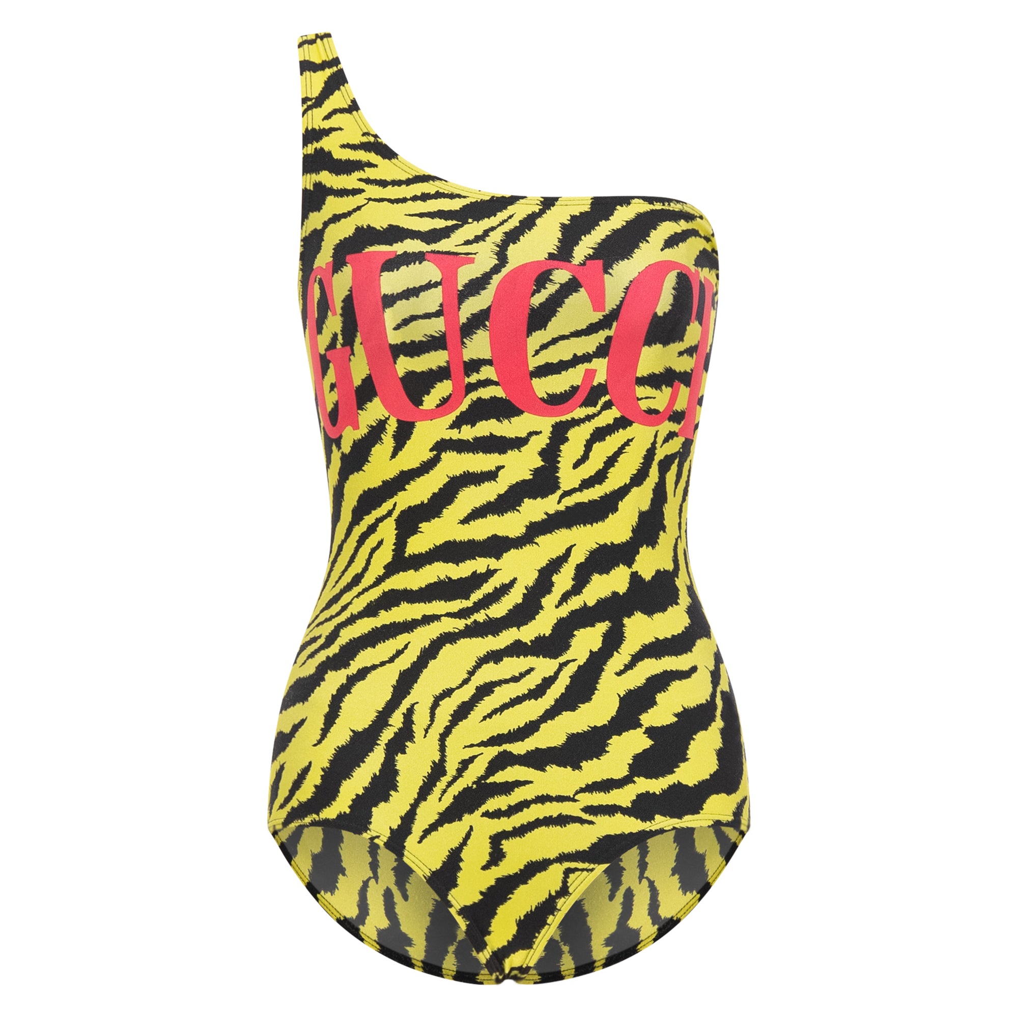 Gucci Zebra Print Swimsuit One-piece Bathing Suit