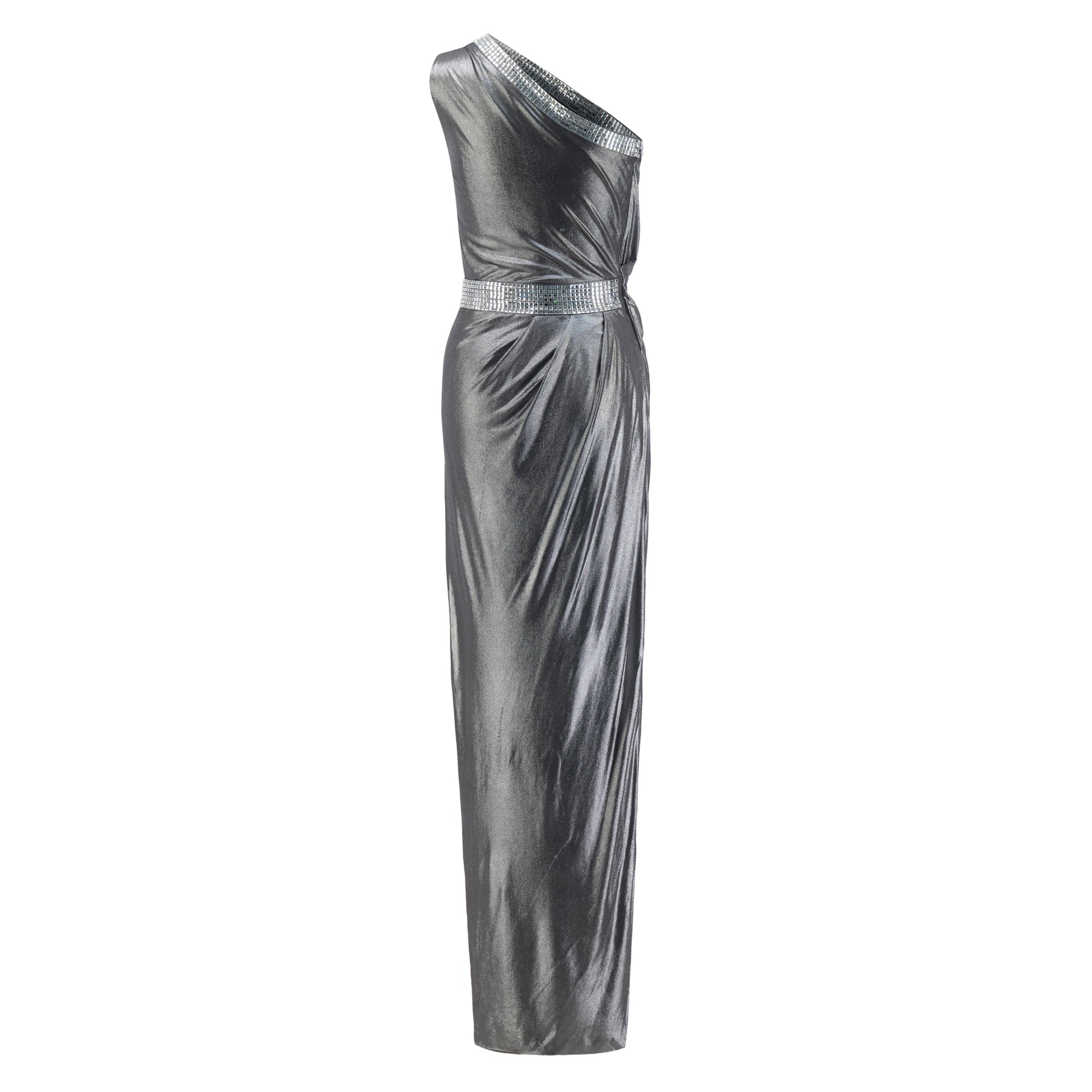 Balmain Silver Dress