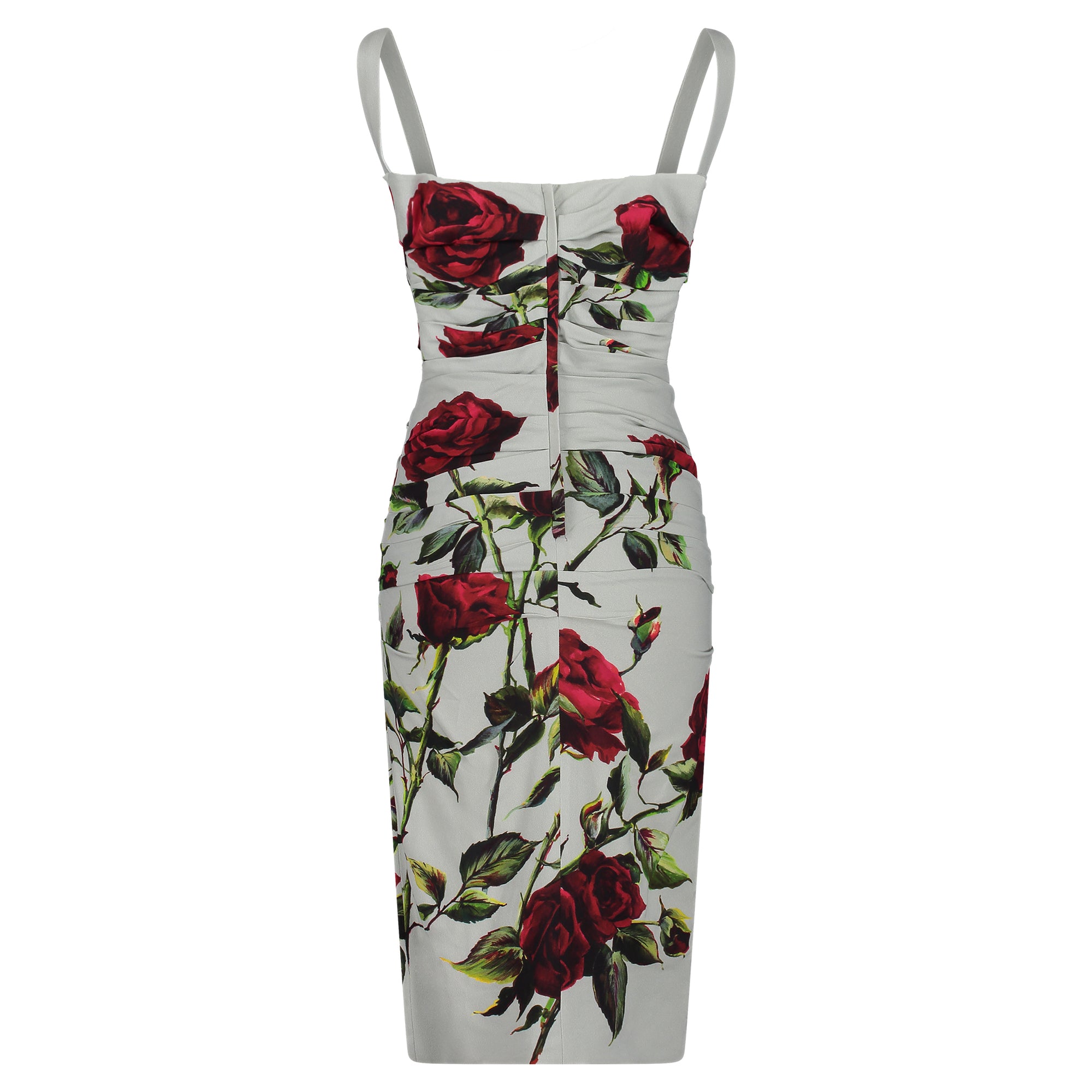 Dolce & Gabbana Vestido Con Estampado Floral