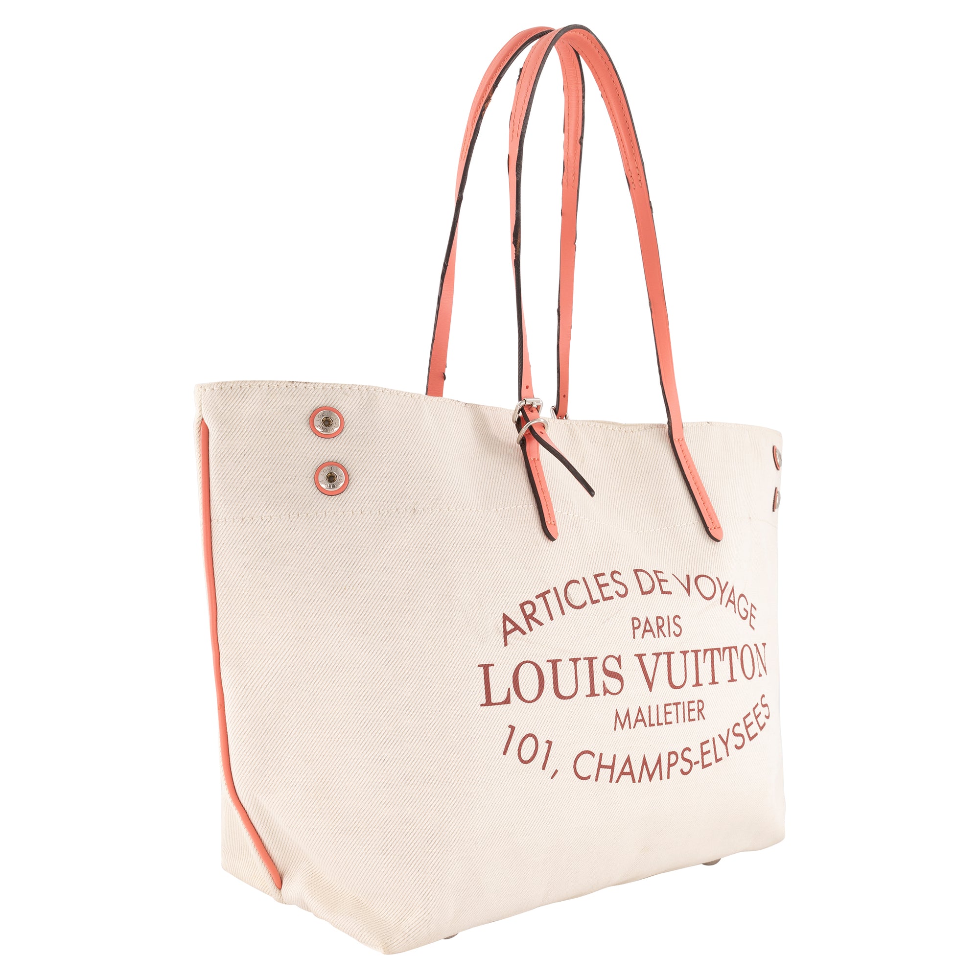 lv canvas tote bag