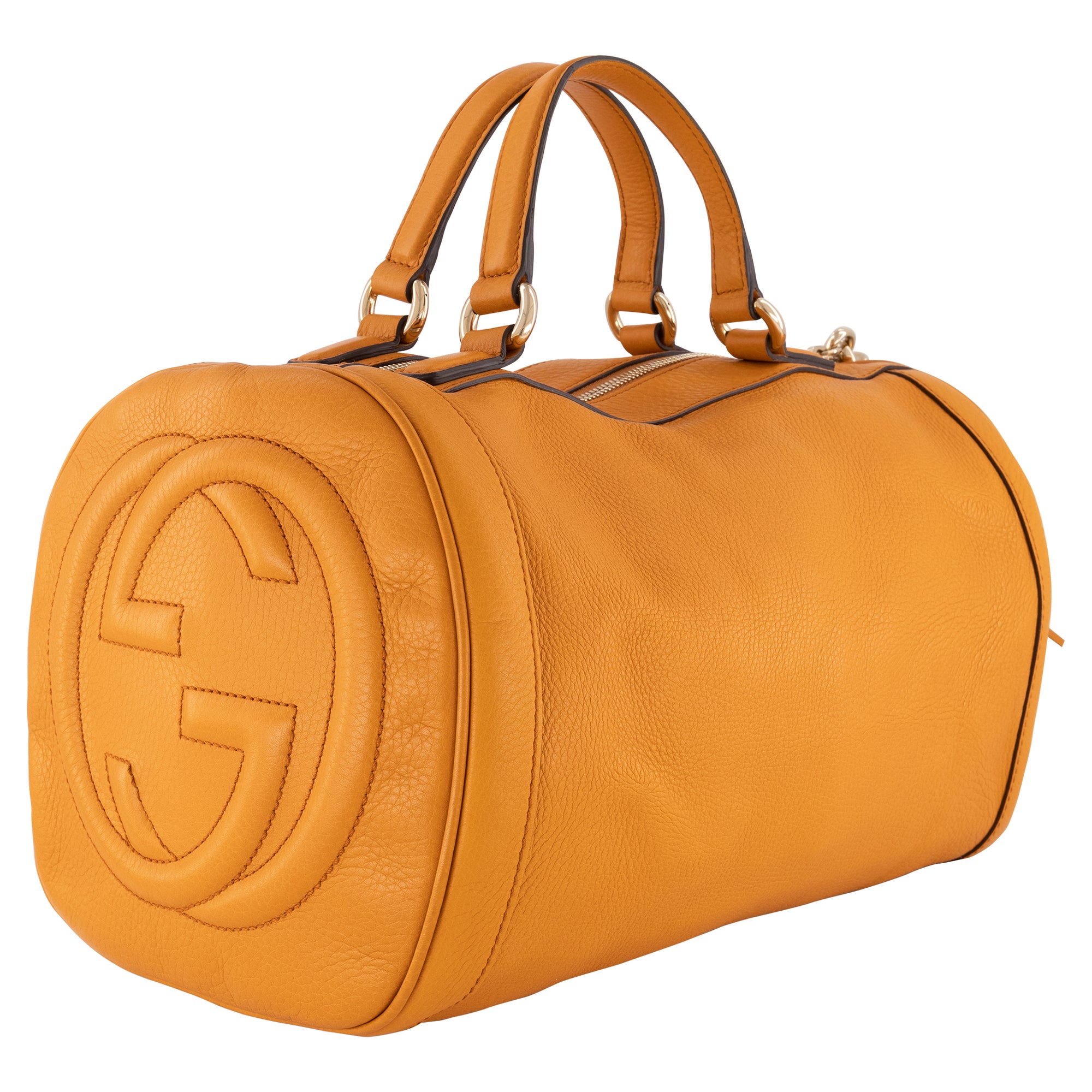 Gucci Leather Soho Boston Bag - Dream Closet by Sira Pevida