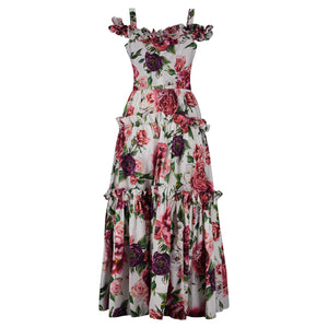 Dolce & Gabbana Vestido Con Estampado Peony - Dream Closet by Sira Pevida