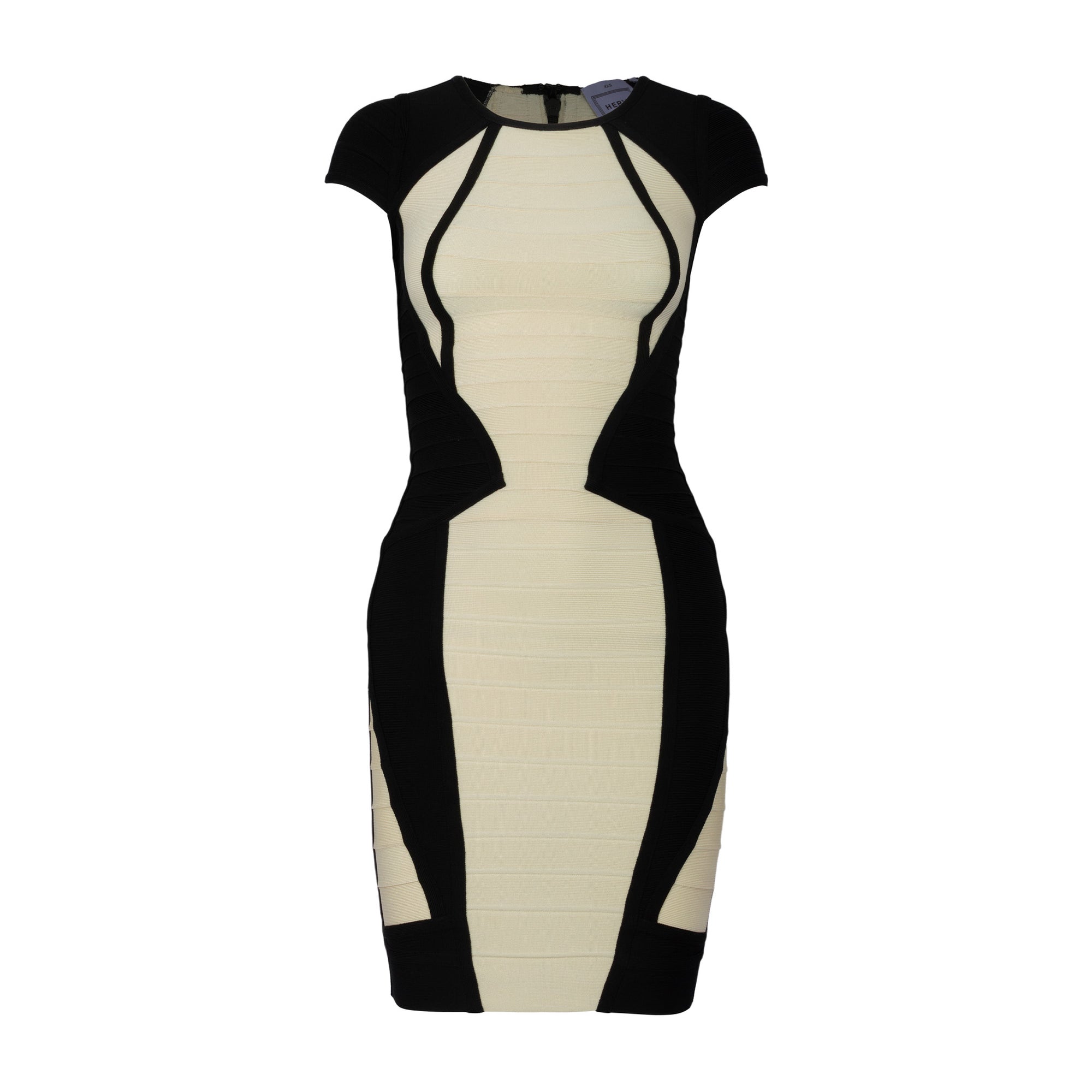 Hervé Léger Black & White Dress