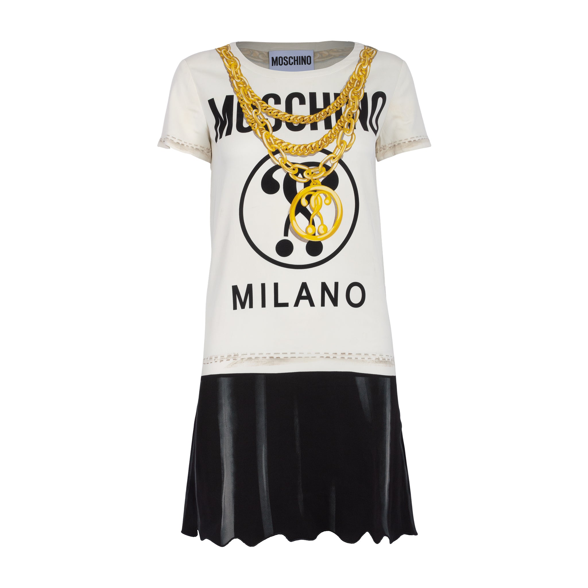 moschino oversized t shirt dress