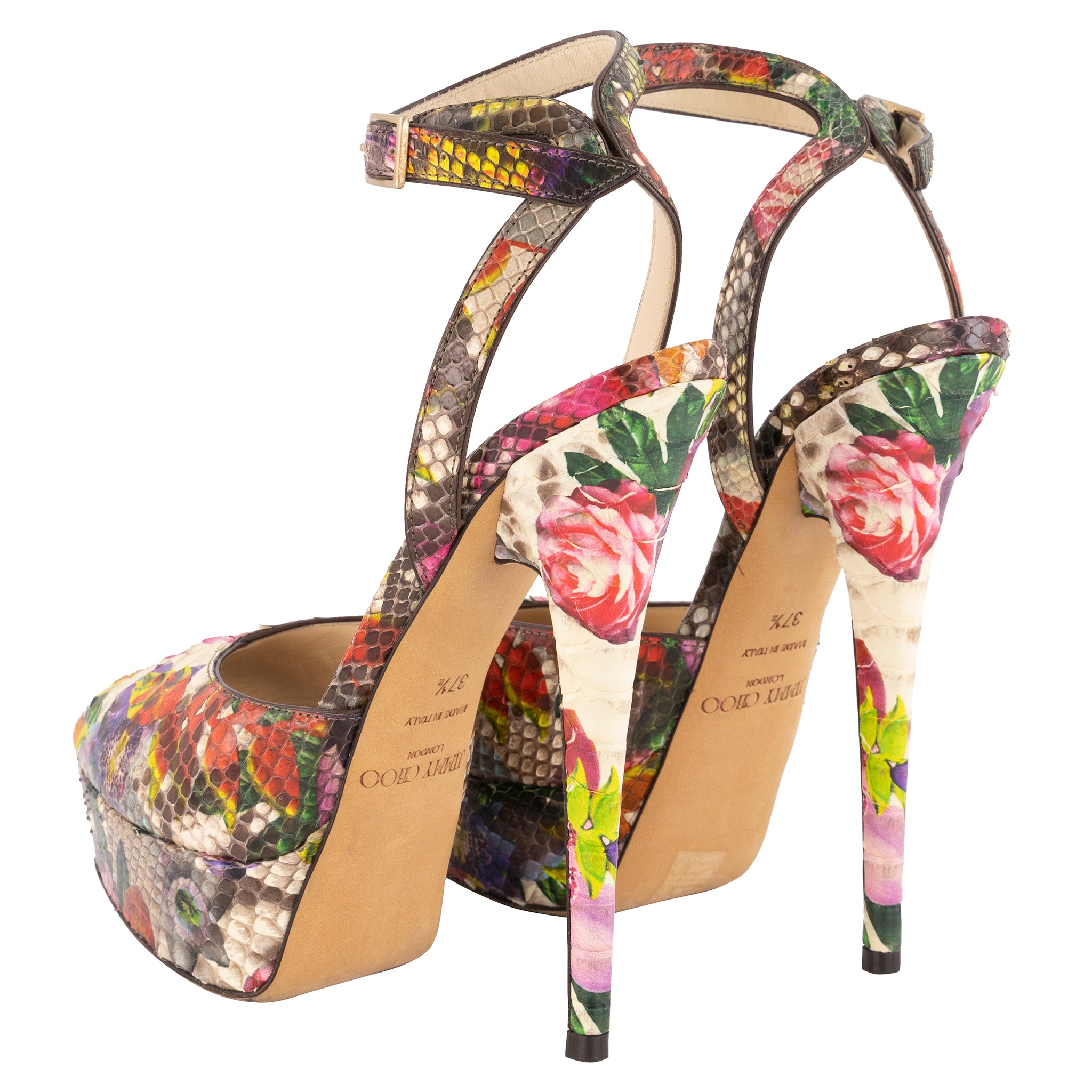 Jimmy Choo Lola Floral - Dream Closet by Sira Pevida